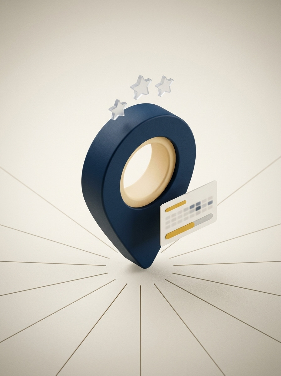 Pozycjonowanie wizytówki Google — pin na mapie i profil firmy w TOP 3 local pack