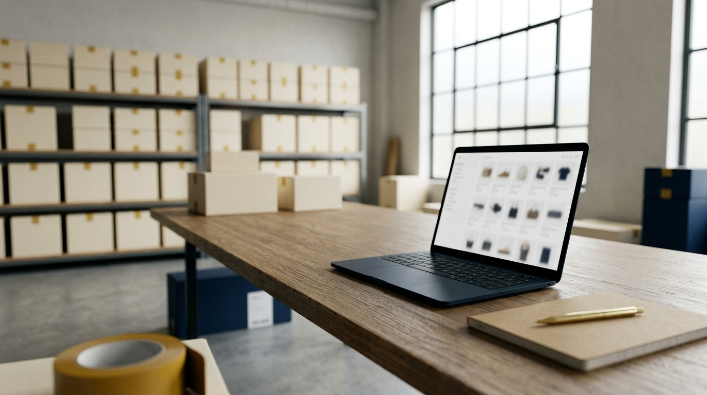 Sklep internetowy z zoptymalizowanymi kategoriami i produktami — metafora sprzedaży z SEO